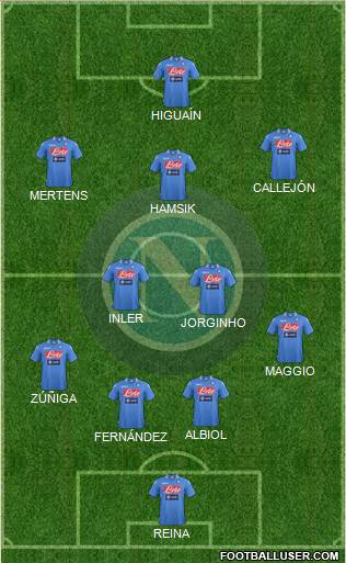 Napoli Formation 2014