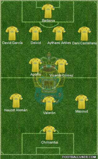 U.D. Las Palmas S.A.D. Formation 2014