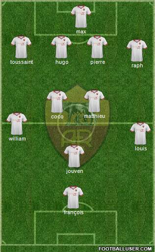 AS Roma Formation 2014