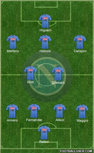 Napoli Formation 2014