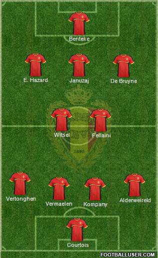 Belgium Formation 2014