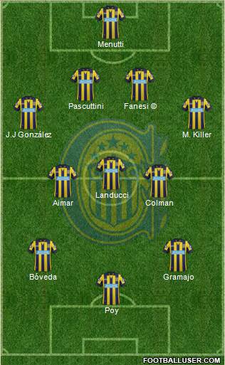 Rosario Central Formation 2014