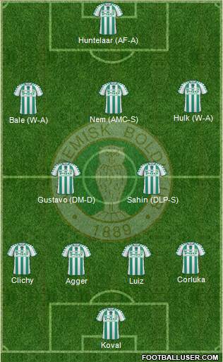 Akademisk Boldklub Formation 2014