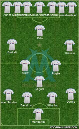 Olympique de Marseille Formation 2014
