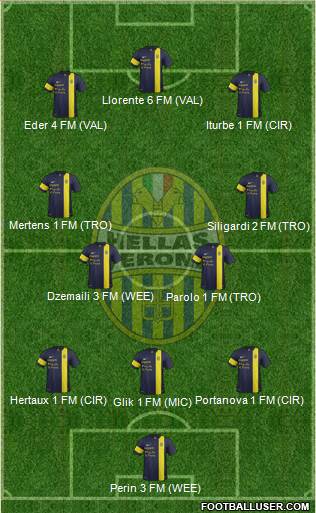 Hellas Verona Formation 2014