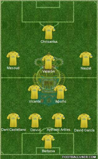 U.D. Las Palmas S.A.D. Formation 2014
