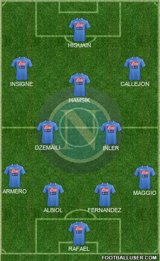 Napoli Formation 2014