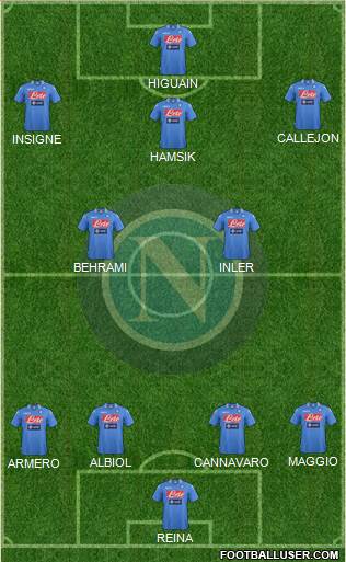 Napoli Formation 2014