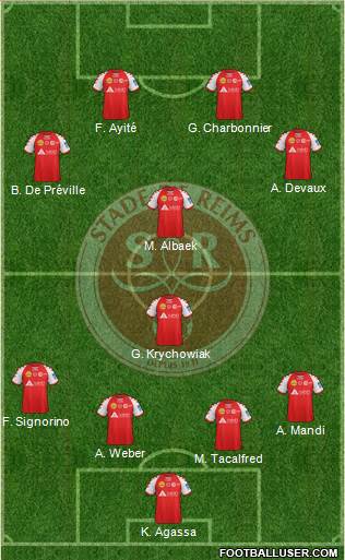 Stade de Reims Formation 2014