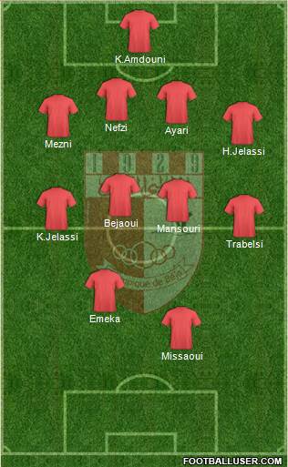 Olympique de Béja Formation 2014