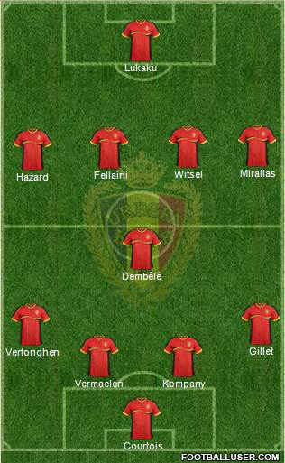 Belgium Formation 2014