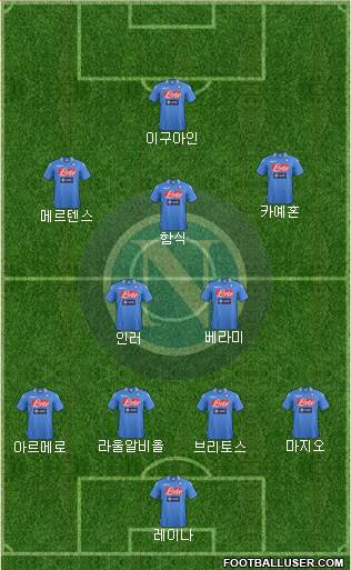 Napoli Formation 2014