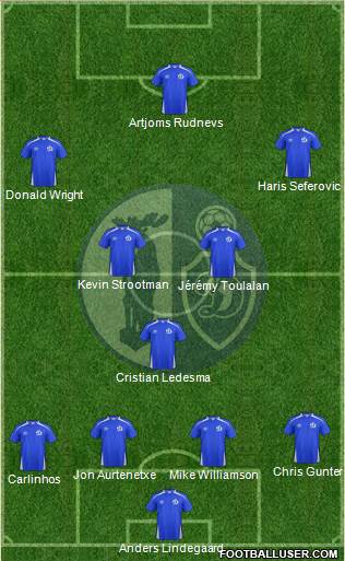 Dinamo Vologda Formation 2014