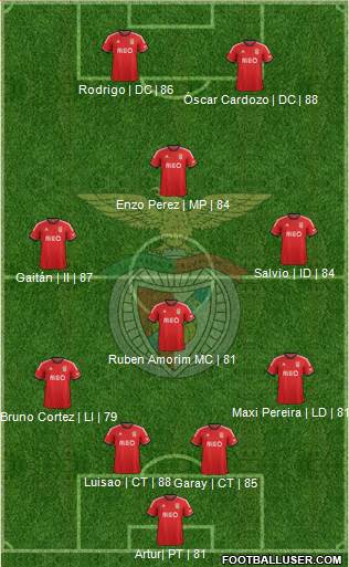 Sport Lisboa e Benfica - SAD Formation 2014