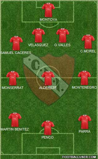 Independiente Formation 2014
