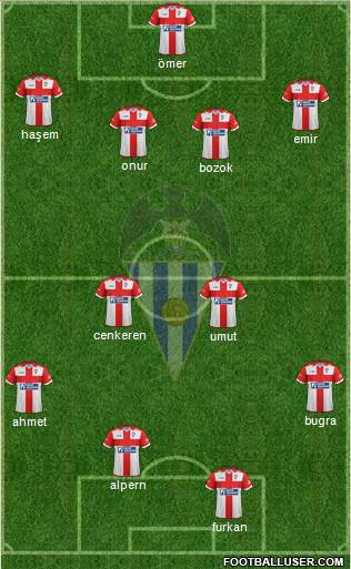 C.D. Alcoyano Formation 2014