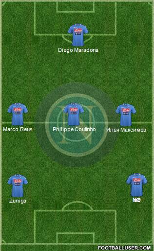 Napoli Formation 2014