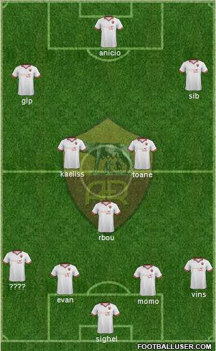 AS Roma Formation 2014