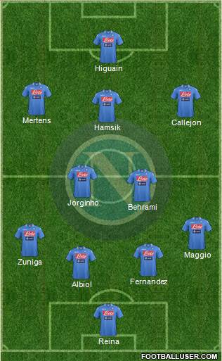 Napoli Formation 2014