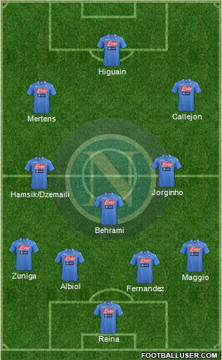 Napoli Formation 2014