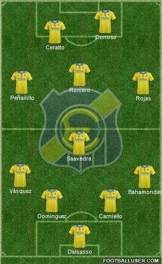 CD Everton de Viña del Mar S.A.D.P. Formation 2014