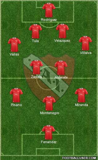 Independiente Formation 2014