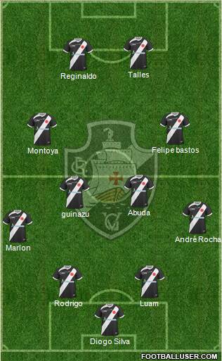 CR Vasco da Gama Formation 2014