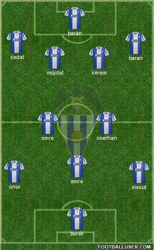 C.D. Alcoyano Formation 2014