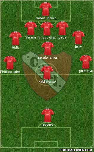 Independiente Formation 2014