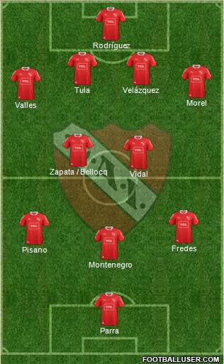 Independiente Formation 2014