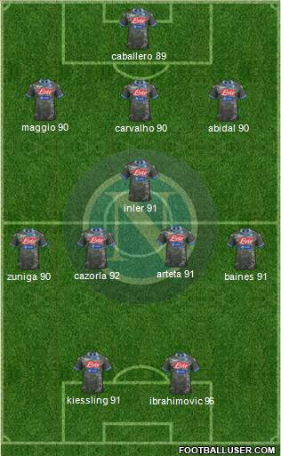Napoli Formation 2014