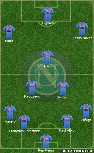 Napoli Formation 2014