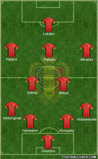 Belgium Formation 2014