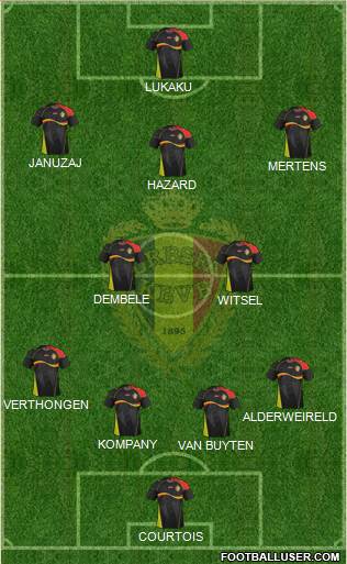 Belgium Formation 2014
