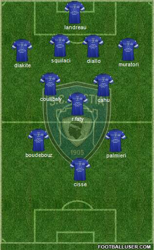 Sporting Club Bastia Formation 2014