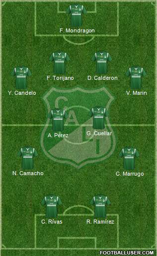 AC Deportivo Cali Formation 2014