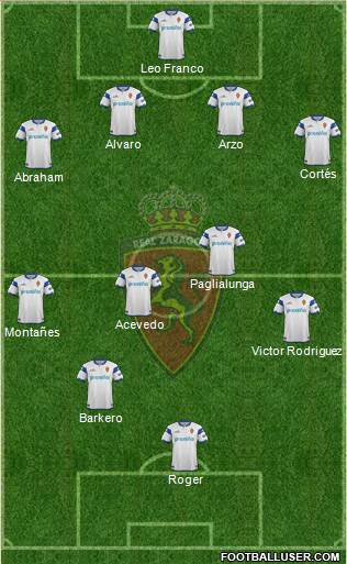 R. Zaragoza S.A.D. Formation 2014