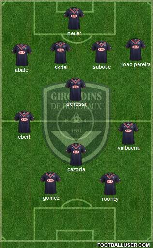 FC Girondins de Bordeaux Formation 2014