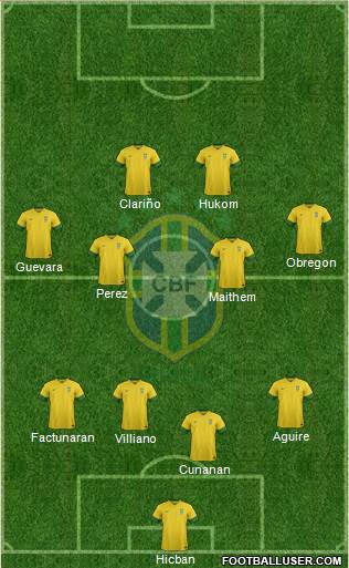 Brazil Formation 2014