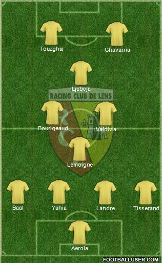 Racing Club de Lens Formation 2014