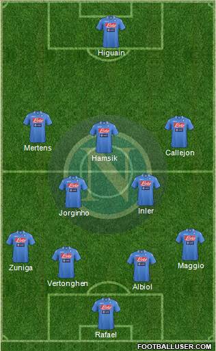 Napoli Formation 2014