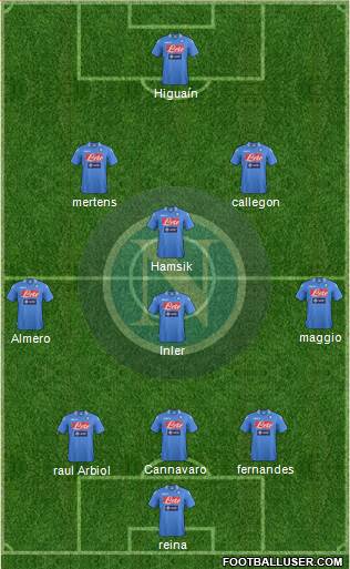 Napoli Formation 2014