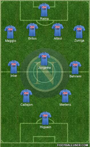 Napoli Formation 2014