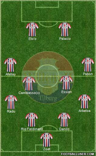 Willem II Formation 2014