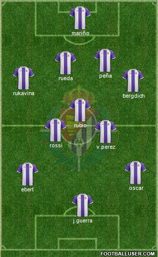 R. Valladolid C.F., S.A.D. Formation 2014