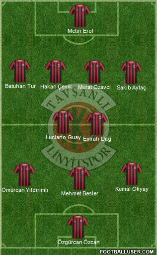 Tavsanli Linyitspor Formation 2014