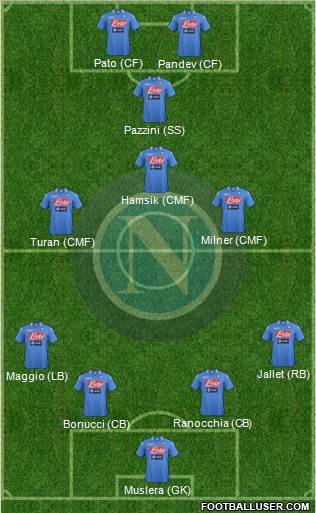 Napoli Formation 2014