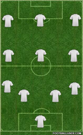 Tottenham Hotspur Formation 2014