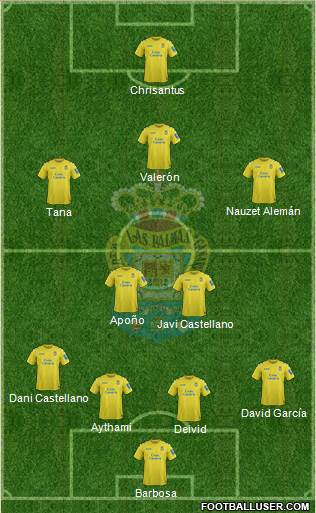 U.D. Las Palmas S.A.D. Formation 2014