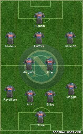 Napoli Formation 2014